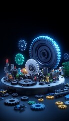 Gears, Mechanisms, Technology