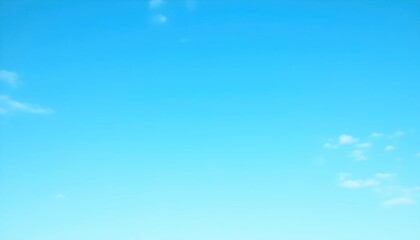 Fototapeta premium A beautiful blue sky with scattered white clouds all over