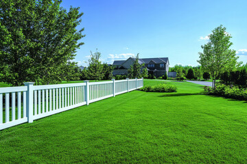Backyard Wooden Fencing