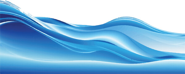Versatile Blue and White water ocean Abstract Curve Background with a Trendy Gradient Wave Effect, Perfect for Posters, Digital Media, and Branding
