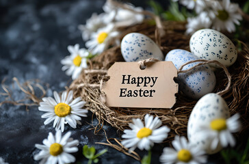 happy easter card