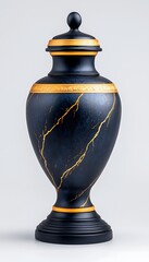 Elegant Dark Vase Display