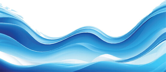 Abstract Blue and White water ocean Curve Background Template with a Modern Light Blue Gradient Design, Perfect for Posters, Brochures, Websites, and Flyers
