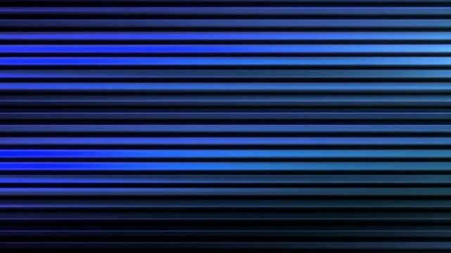 Abstract Blue Lines: A Digital Art Piece