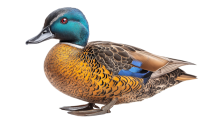 Vibrant Waterfowl Wonder – The Breathtaking Colors and Patterns of This Gorgeous Duck