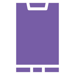 Mobile Phone Vector Icon Design Illustration