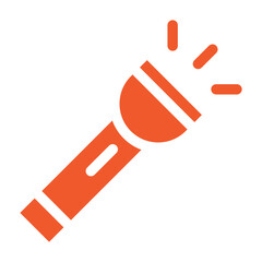 Torch Vector Icon Design Illustration