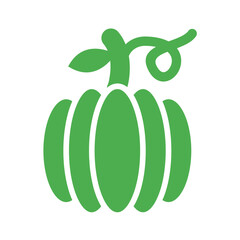 Pumpkin Vector Icon Design Illustration