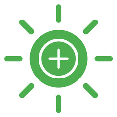 Obraz premium Brightness Vector Icon Design Illustration