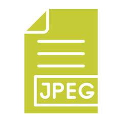 Fototapeta premium JPEG Vector Icon Design Illustration
