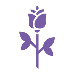 Flower Vector Icon Design Illustration