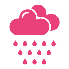 Rain Vector Icon Design Illustration