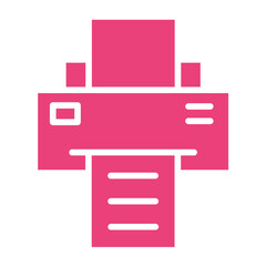 Printer Vector Icon Design Illustration