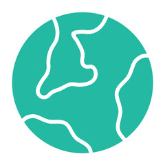 Globe Vector Icon Design Illustration