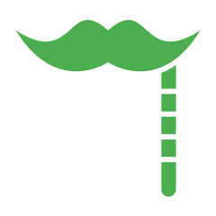 Mustache Vector Icon Design Illustration