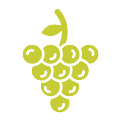 Grapes Vector Icon Design Illustration