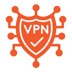 Vpn Vector Icon Design Illustration