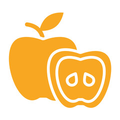 Apple Vector Icon Design Illustration