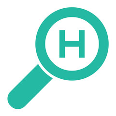 Fototapeta premium Hotel search Vector Icon Design Illustration