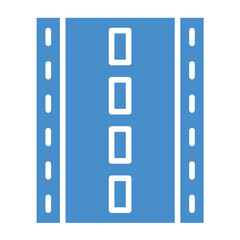 Obraz premium Runway Vector Icon Design Illustration