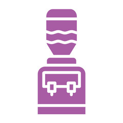 Water Dispenser Vector Icon Design Illustration