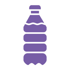 Plastic bottle Vector Icon Design Illustration
