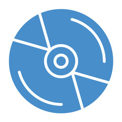 Cd Vector Icon Design Illustration