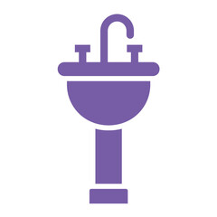Sink Vector Icon Design Illustration