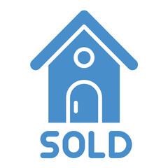 Sold Vector Icon Design Illustration