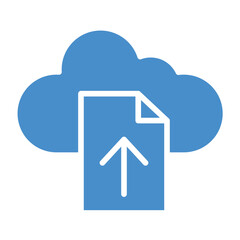 File upload Vector Icon Design Illustration
