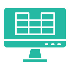 Column Vector Icon Design Illustration