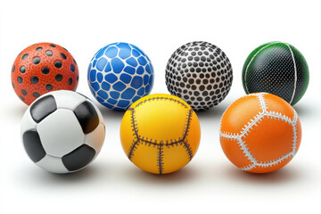 Pack of Sports Balls for Different Activities