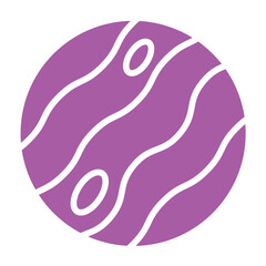 Uranus Vector Icon Design Illustration