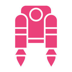 Jetpack Vector Icon Design Illustration