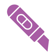 Cutter Vector Icon Design Illustration