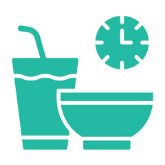 Iftar Vector Icon Design Illustration
