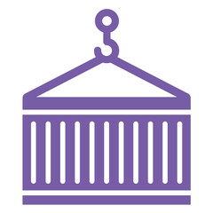 Container Vector Icon Design Illustration