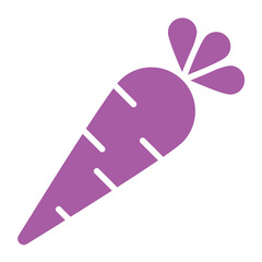 Carrot Vector Icon Design Illustration