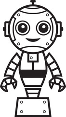 robot cartoon character