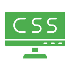 Css Vector Icon Design Illustration