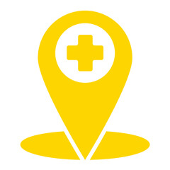 Obraz premium Location Vector Icon Design Illustration
