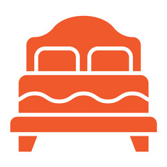Bed Vector Icon Design Illustration