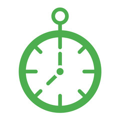 Clock Vector Icon Design Illustration