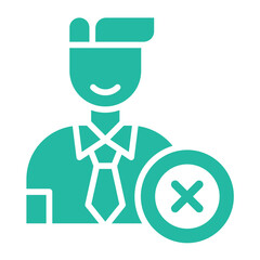 Reject Vector Icon Design Illustration