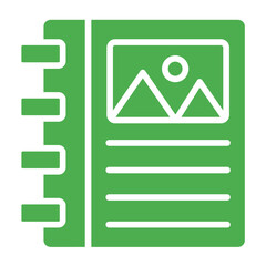 Binder Vector Icon Design Illustration