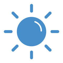 Sun Vector Icon Design Illustration