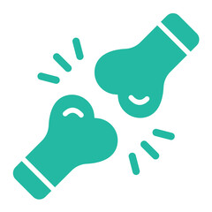 Fracture Vector Icon Design Illustration