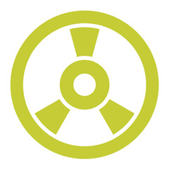 Weight Plate Vector Icon Design Illustration