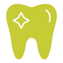 Dental Cleaning Vector Icon Design Illustration