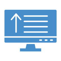 Vertical Vector Icon Design Illustration